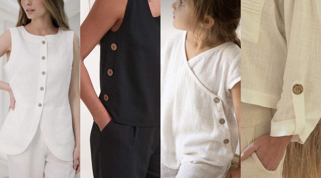 Кокосовые пуговицы Sergio Stefano — коллекция Prendam