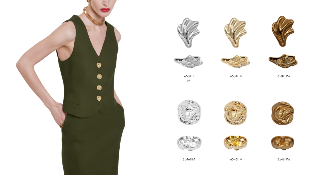 Фурнитура для одежды оптом