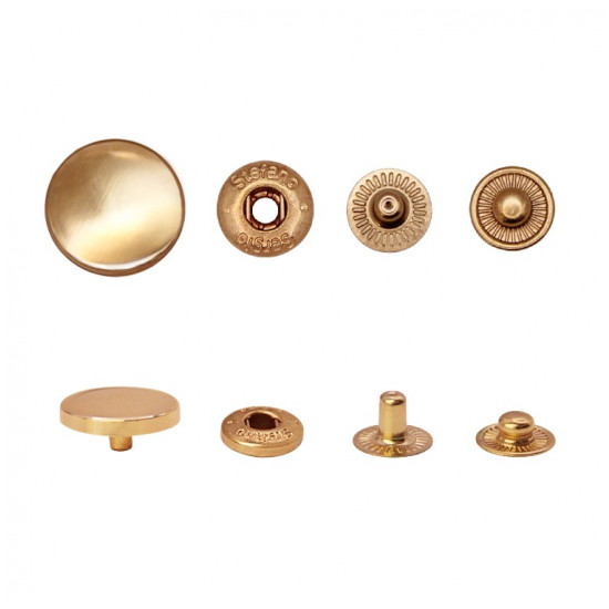 Кнопка установочная металлическая 8015КН