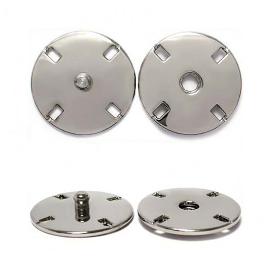 Кнопка металлическая 7024КН