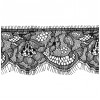 4249КР белый, ширина=6см кружево