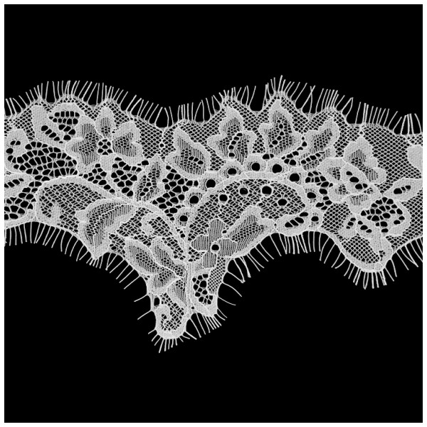 4207КР белый, ширина=12см кружево