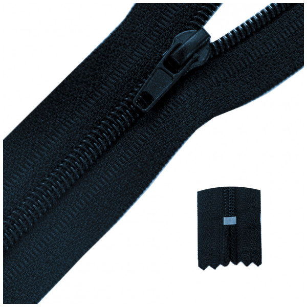 Молния брючная (юбочная) тип 3, 20см, цвет 330-1 т.синий