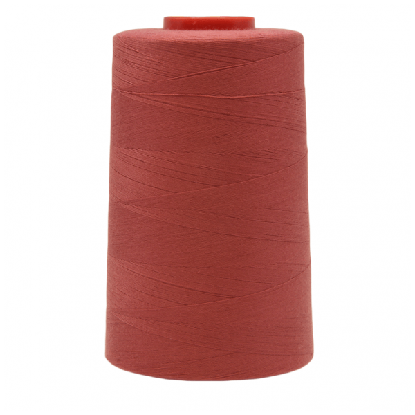 Нитки швейные MH 100% п/э цвет 1120-винный, 40S/2, 5000 ярд (4572м)