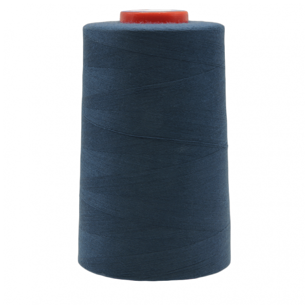Нитки швейные MH 100% п/э цвет 1318 сине-зеленый, 40S/2, 5000 ярд (4572м)