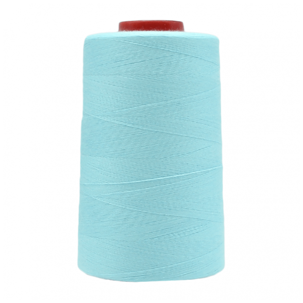 Нитки швейные MH 100% п/э цвет 1575 голубой, 40S/2, 5000 ярд (4572м)