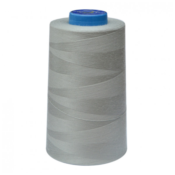 Нитки швейные Mega New 100% п/э цвет 365М серый, 40S/2, 5000 ярд (4572м)
