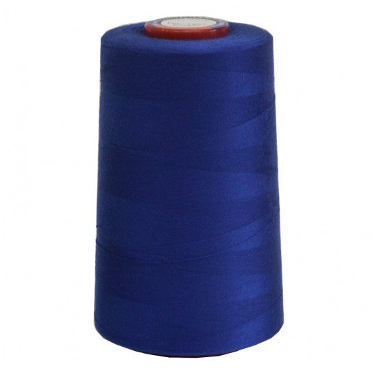 Нитки швейные MH 100% п/э цвет 1591 синий 5000Н