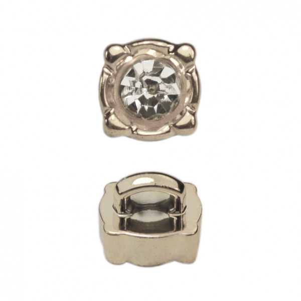 Пуговица металлизированная, 16L, цвет никель