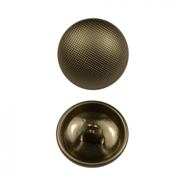 Пуговица металлическая, 36L, цвет матовый никель