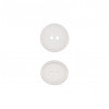 Пуговица пластиковая, 36L, цвет белый