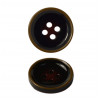 Пуговица пластиковая, 36L, цвет бордо