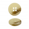 Пуговица пластиковая, 38L, цвет  молочный