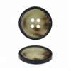 Пуговица пластиковая, 36L, цвет светло-коричневый