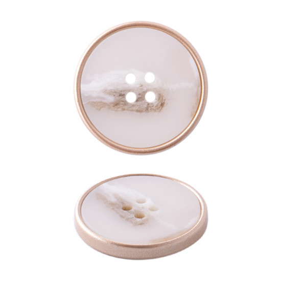 Пуговица металлизированная 1155ПГ