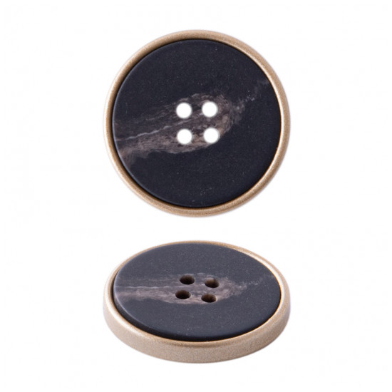 Пуговица металлизированная 1155ПГ