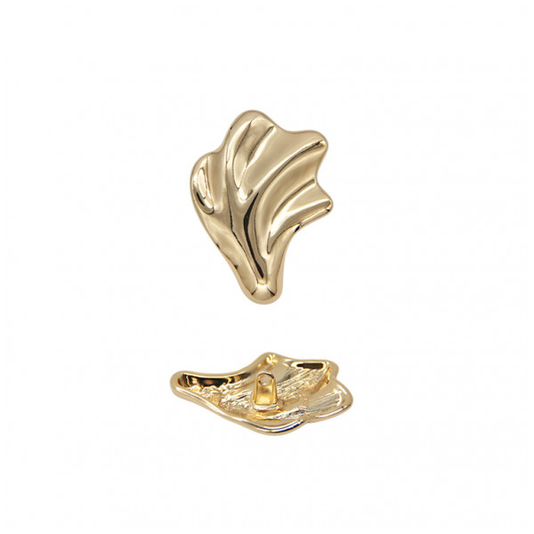 Пуговица металлическая, 32L, цвет золото