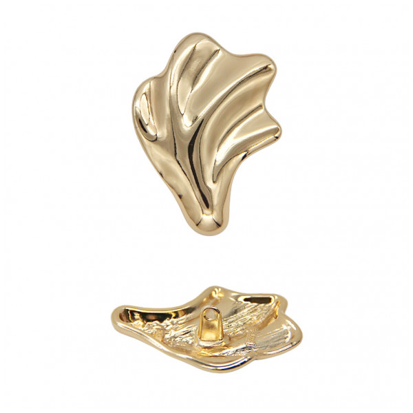 Пуговица металлическая, 66L, цвет золото