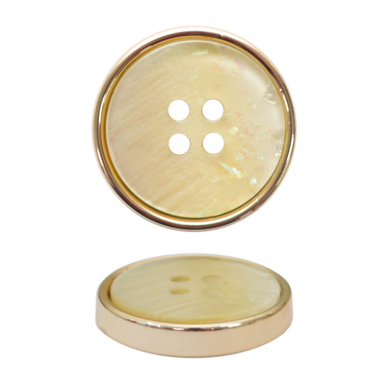 Пуговица металлизированная 2092ПГ