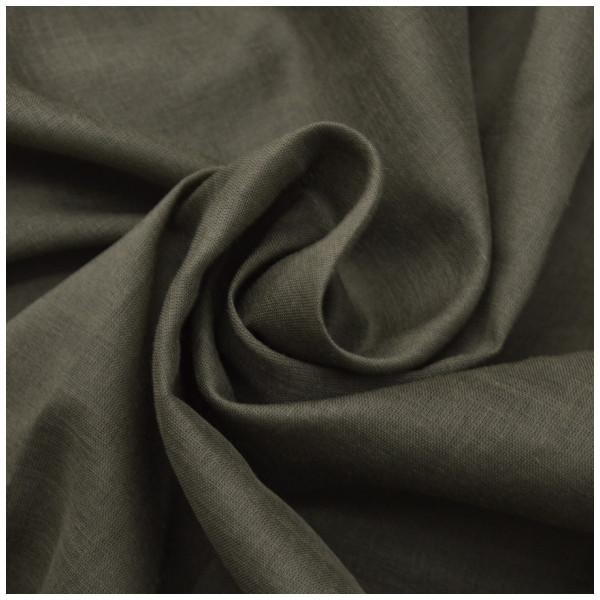 Ткань подкладочная хлопковая, 55г/м2, состав: 100% хлопок, 55г/м2, цвет 56 оливковый, ширина 150см