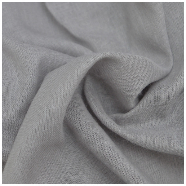 Ткань подкладочная хлопковая, 55г/м2, состав: 100% хлопок, 55г/м2, цвет 126 светло-серый, ширина 150см